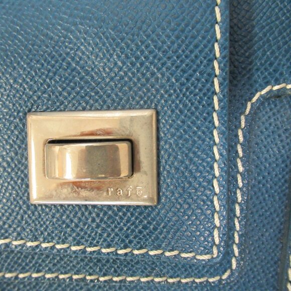 Rafe New York Genuine Handbag tote Made in Italy - Picture 3 of 7